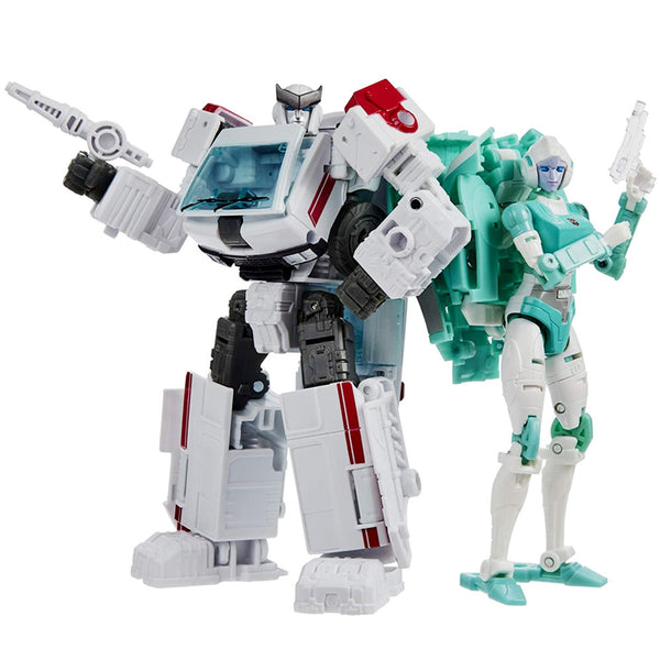 Transformers War For Cybertron Earthrise Galactic Odyssey Collection Paradron Medics Ratchet & Lifeline - 2-Pack Transformers War For Cybertron Earthrise Galactic Odyssey Collection Paradron Medics Ratchet & Lifeline - 2-Pack