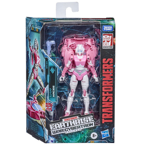 Transformers War for Cybertron WFC-E17 Deluxe Arcee Box Package Front