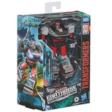 Transformers War for Cybertron WFC-E32 deluxe bluestreak box package angle