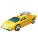 Transformers War for Cybertron Earthrise WFC-E36 Sunstreaker Yellow Car Render