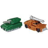 Transformers War For Cybertron Earthrise Decepticon Micromaster MIlitary Patrol Bombshock Growl Tank Vehicle Toy