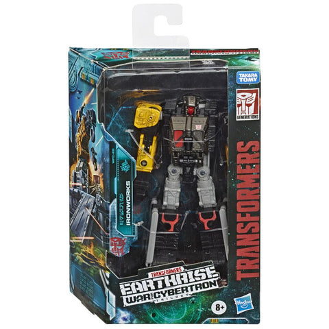 Transformers War For Cybertron Earthrise WFC-E8 Ironworks Box Package Front