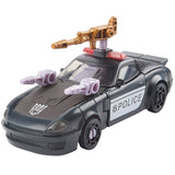 Transformers War for Cybertron Galactic Odyssey Collection Dominus Criminal Pursuit Deluxe Barricade police car toy