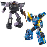 Transformers War For Cybertron Earthrise Galactic Odyssey Collection Dominus Criminal Pursuit Barricade & Punch-Countpunch - 2-Pack