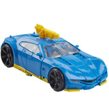 Transformers War for Cybertron Galactic Odyssey Collection Dominus Criminal Pursuit Deluxe Punch-Counterpunch race car toy