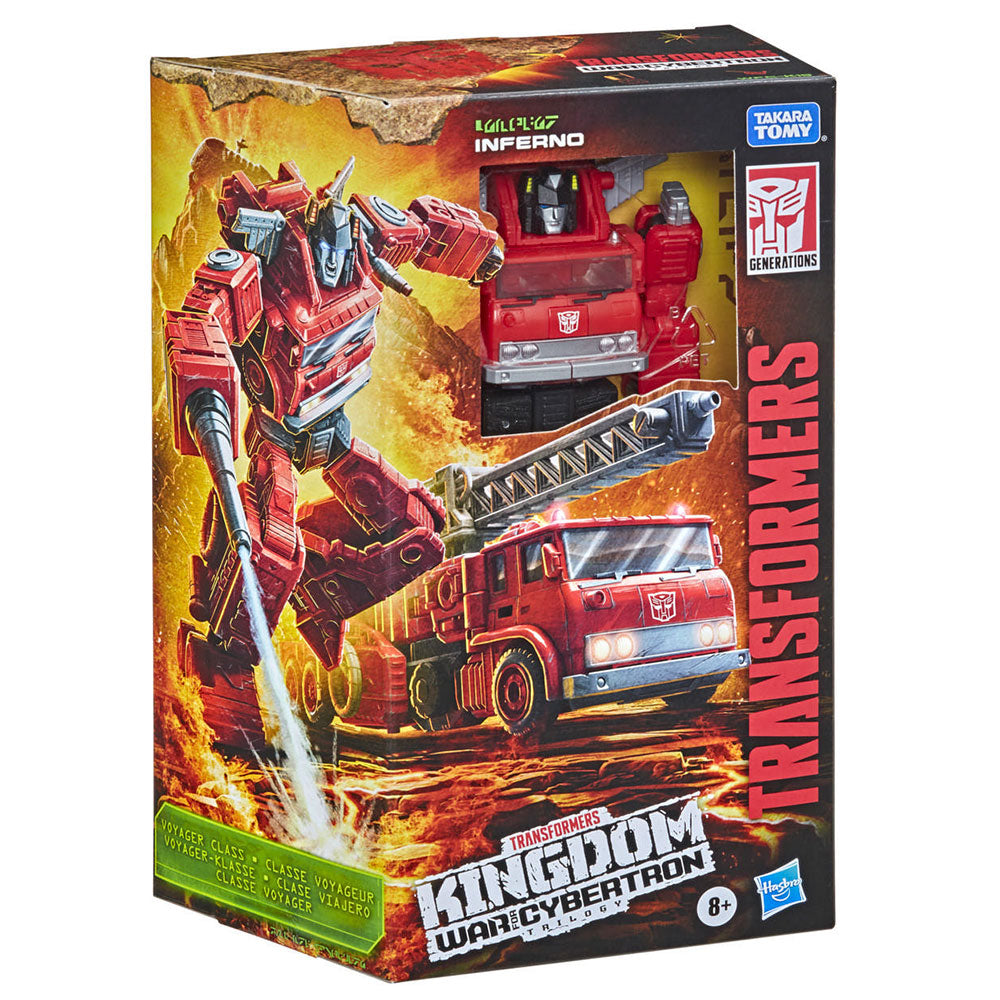 Transformers War for Cybertron Kingdom WFC-K19 Inferno - Voyager Transformers War for Cybertron Kingdom WFC-K19 Inferno - Voyager