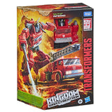 Transformers War for Cybertron WFC-K19 Voyager G1 Inferno box package front angle