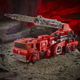 Transformers War for Cybertron WFC-K19 Voyager G1 Inferno firetruck toy photo ladder