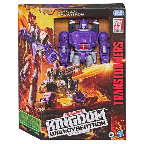 Transformers War for Cybertron Kingdom WFC-K28 Leader Galvatron Box Package front