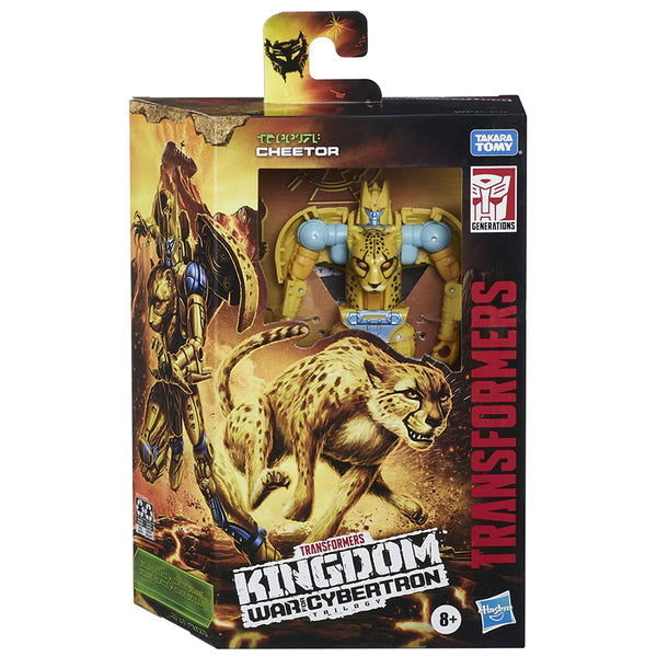 Transformers War for Cybertron Kingdom WFC-K4 Cheetor (Printed Hangtab) - Deluxe Transformers War for Cybertron Kingdom WFC-K4 Cheetor (Printed Hangtab) - Deluxe