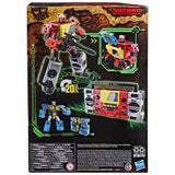 Transformers War for Cybertron Kingdom WFC-K44 Voyager Blaster Eject box package back