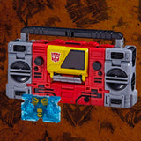 Transformers War for Cybertron Kingdom WFC-K44 Voyager Blaster Eject altmode radio toy promo