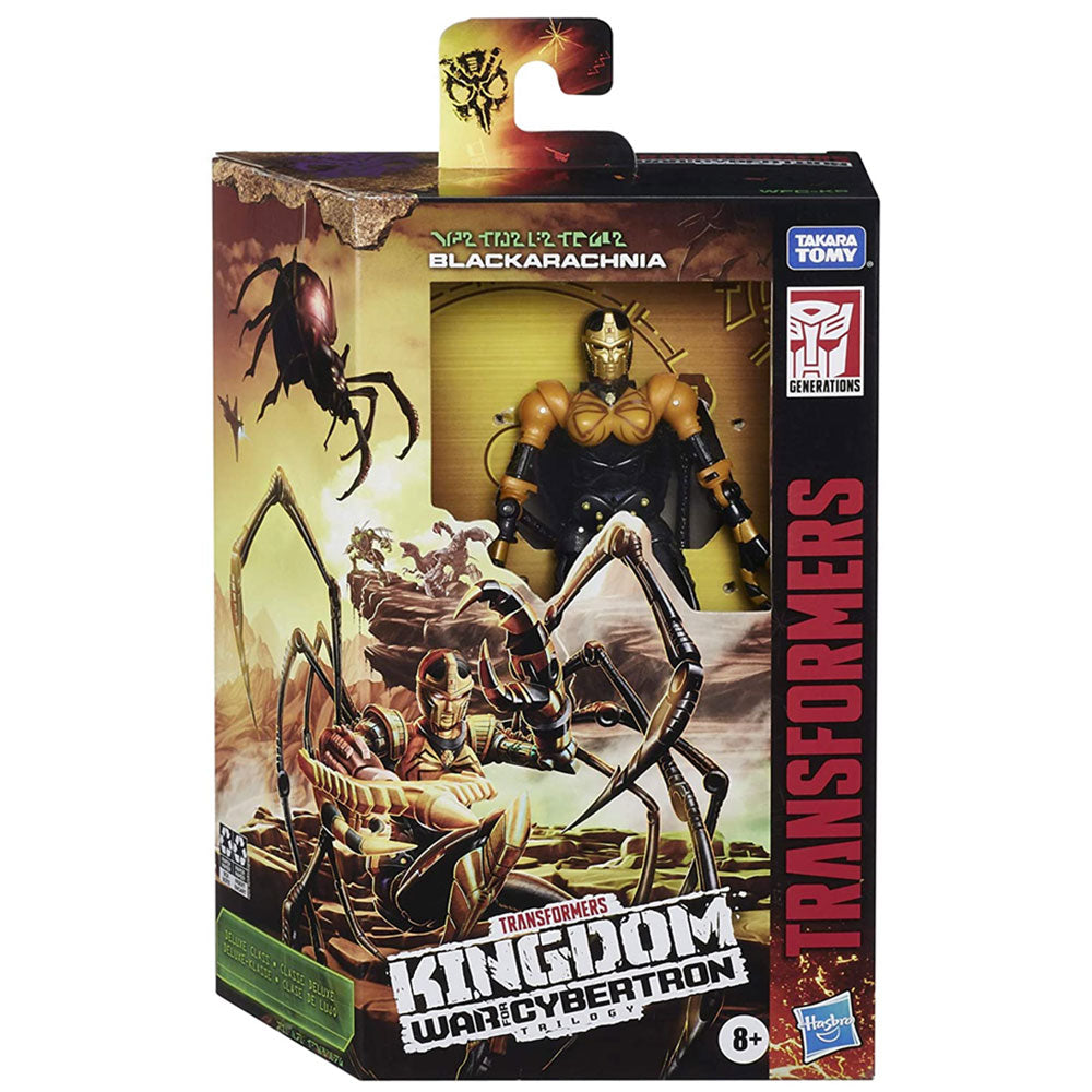 Transformers War for Cybertron Kingdom WFC-K5 Blackarachnia (Printed Hangtab) - Deluxe Transformers War for Cybertron Kingdom WFC-K5 Blackarachnia (Printed Hangtab) - Deluxe