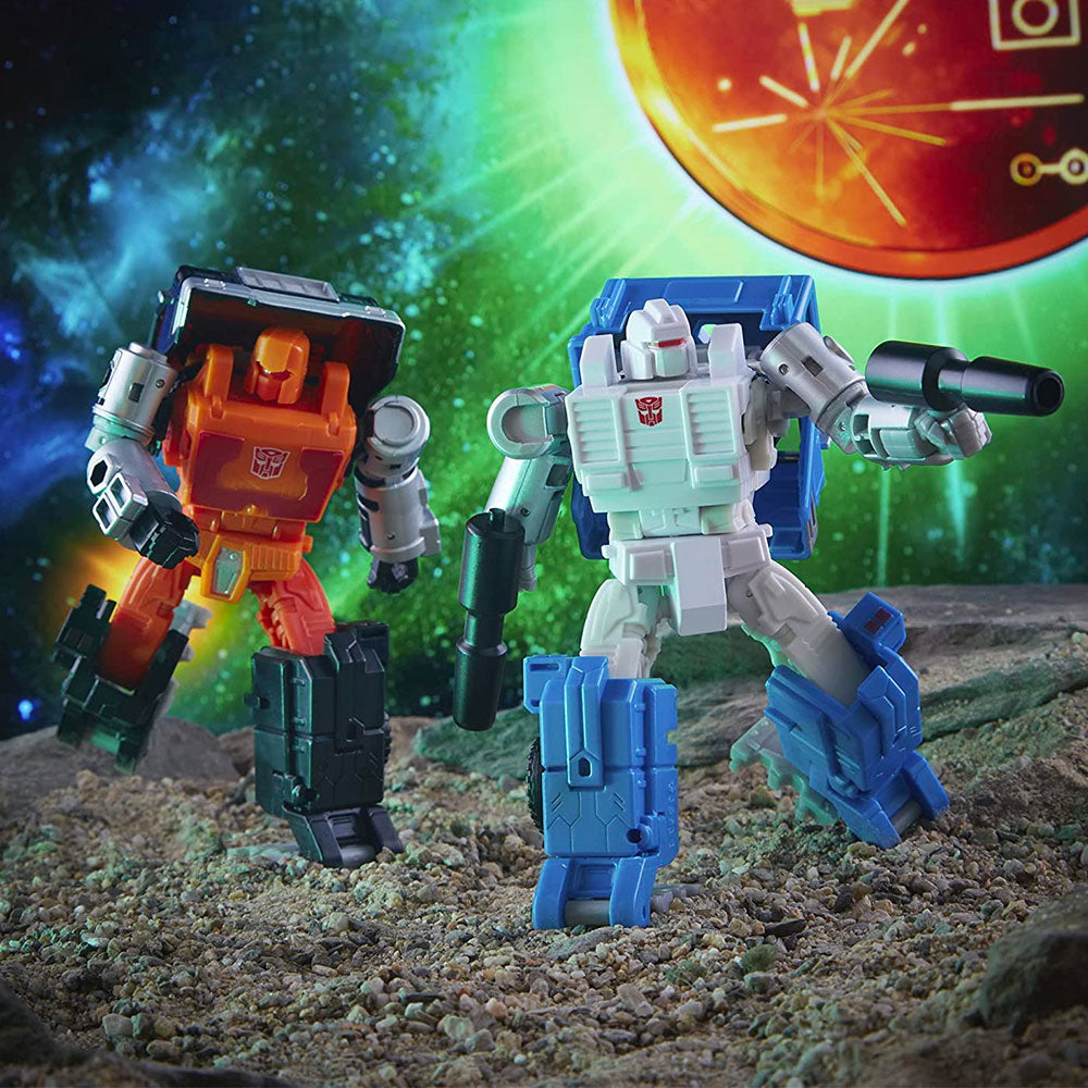 Transformers Kingdom Golden Disk Collection Puffer Road Ranger 2-Pack ...