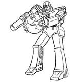 Transformers War for Cybertron Kingdom WFC-K13 Core G1 Megatron character art mockup