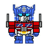 Transformers War for Cybertron Kingdom WFC-K1 Core Class Optimus Prime G1 character art mockup pixel
