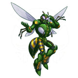 Transformers War For Cybertron Kingdom WFC-K Deluxe Waspinator Beast Wars character artwork mockup