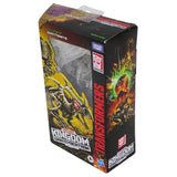 Transformers War for Cybertron Kingdom WFC-K16 deluxe ractonite fossilizer box package top angle