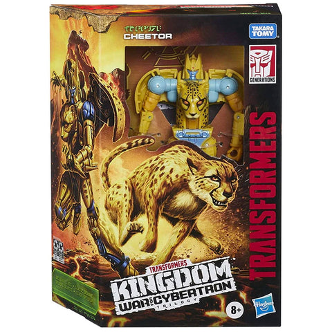 Transformers War for Cybertron Kingdom WFC-K4 Deluxe Cheetor box package front