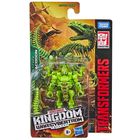 Transformers War for Cybertron Kingdom WFC-K22 Core Dracodon box package front