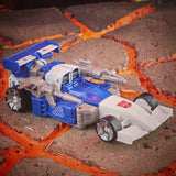 Transformers War for Cybertron Kingdom WFC-K40 Battle Across Time Collection Autobot Mirage Deluxe race car toy photo