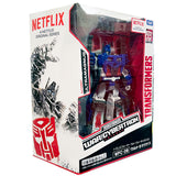 Transformers War for Cybertron Netflix TakaraTomy Japan WFC-08 Leader ultra Magnus box package front angle
