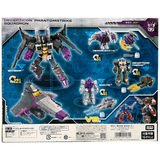 Transformers War for Cybertron Siege SG-EX Decepticon Phantomstrike Squadron Japan TakaraTomy Mall Skywarp box package Back