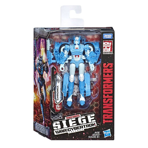 Transformers War for Cybertron Siege WFC-S20 Deluxe Autobot Chromia Box Package
