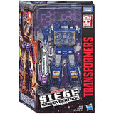 Transformers War For Cybertron Siege WFC-S25 Voyager class Soundwave box package front