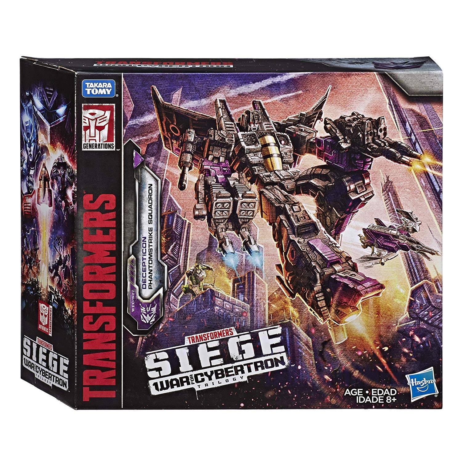 ディセプティコン ファントムストライク スコードロン WFC-S27 Transformers Siege WFC-S27 Decepticon Phantomstrike Squadron