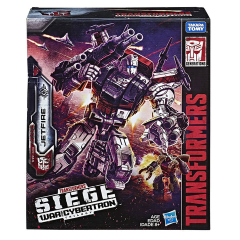 Transformers War for Cybertron Siege S-28 Commander Jetfire Box Package front