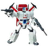 Transformers War for Cybertron Siege S-28 Commander Jetfire white action figure robot toy accessories