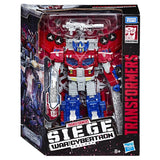 Transformers War for Cybertron Siege WFC-S40 Leader Optimus Prime Robot Galaxy Upgrade Cybertron Box Packaging