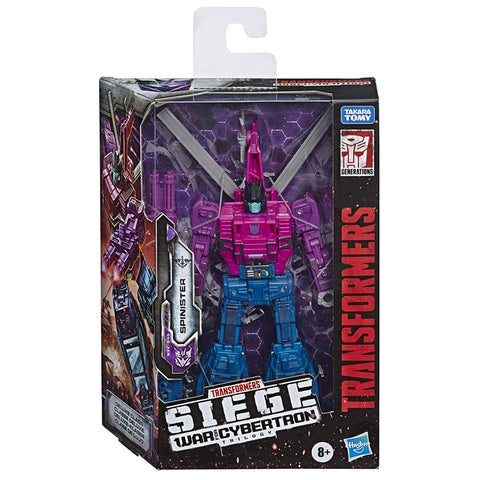 Transformers War for Cybertron Siege WFC-S48 Deluxe Spinister Box Package