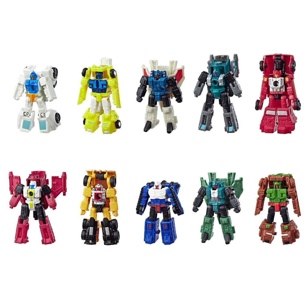Transformers Siege Micromaster Autobots vs Decepticons 10-pack giftset ...