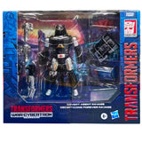 Transformers War for Cybertron Trilogy Cover Agent Decepticons Forever Ravage Pulsecon2021 2-pack box package front leak