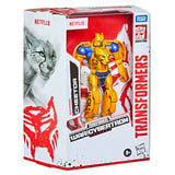 Transformers War for Cybertron Trilogy Netflix Deluxe Cheetor box package front angle