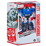 Transformers Netflix War for Cybertron Trilogy Walmart Deluxe Deep Cover Box Package front angle