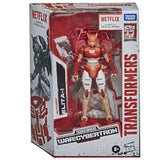 Transformers War for Cybertron Trilogy Netflix Walmart Deluxe Elita-1 Box Package Front