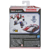 Transformers War for Cybertron Trilogy Netflix Deluxe Red Alert Box Package Back