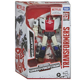 Transformers War for Cybertron Trilogy Netflix Deluxe Red Alert Box Package Front