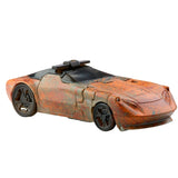 Transformers War for Cybertron Trilogy Netflix Walmart Sparkless deluxe bot Barricade police car toy rust