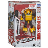Transformers War for Cybertron Trilogy Netflix Earthrise Deluxe Bumblebee box package front walmart