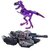 Transformers War for Cybertron Trilogy Netflix Kingdom Leader Spoiler Pack Walmart Exclusive megatron purple paletotrex toy alt-modes