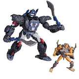 Transformers War for Cybertron Trilogy Netflix Voyager Optimus primal core rattrap Walmart Exclusive action figure robot toys