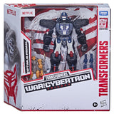 Transformers War for Cybertron Trilogy Netflix Voyager Optimus primal core rattrap Walmart Exclusive Box Package Front
