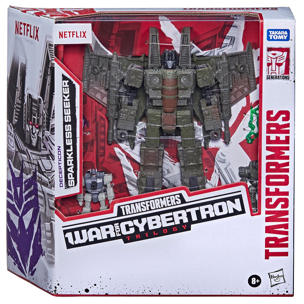 Transformers Netflix War For Cybertron Trilogy Sparkless Seeker - Voyager 3-pack Transformers Netflix War For Cybertron Trilogy Sparkless Seeker - Voyager 3-pack