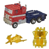 Transformers War for Cybertron Trilogy Netflix Walmart Voyager Optimus Prime Semi Truck Toy