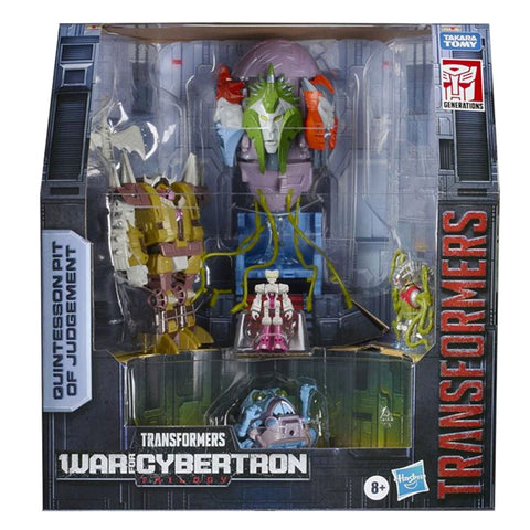 Transformers War for Cybertron Trilogy Quintesson Pit of Judgement Playset box package front