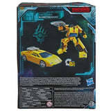 Transformers War for Cybertron Earthrise wfc-e36 deluxe sunstreaker box package back